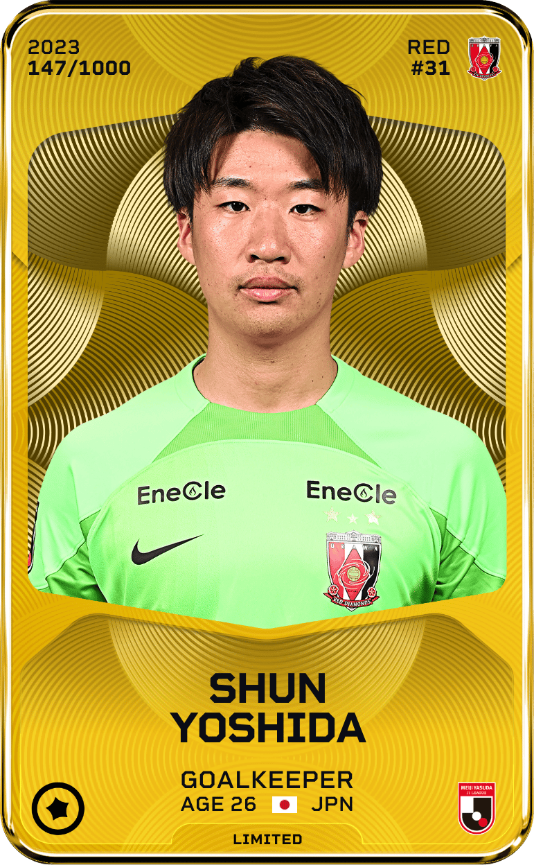 Shun Yoshida 2023-24 • Limited 147/1000