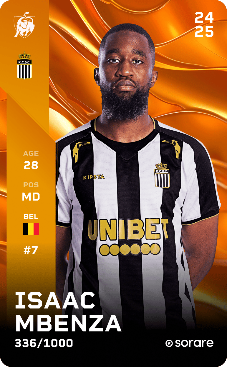 Isaac Mbenza 2024-25 • Limited 336/1000