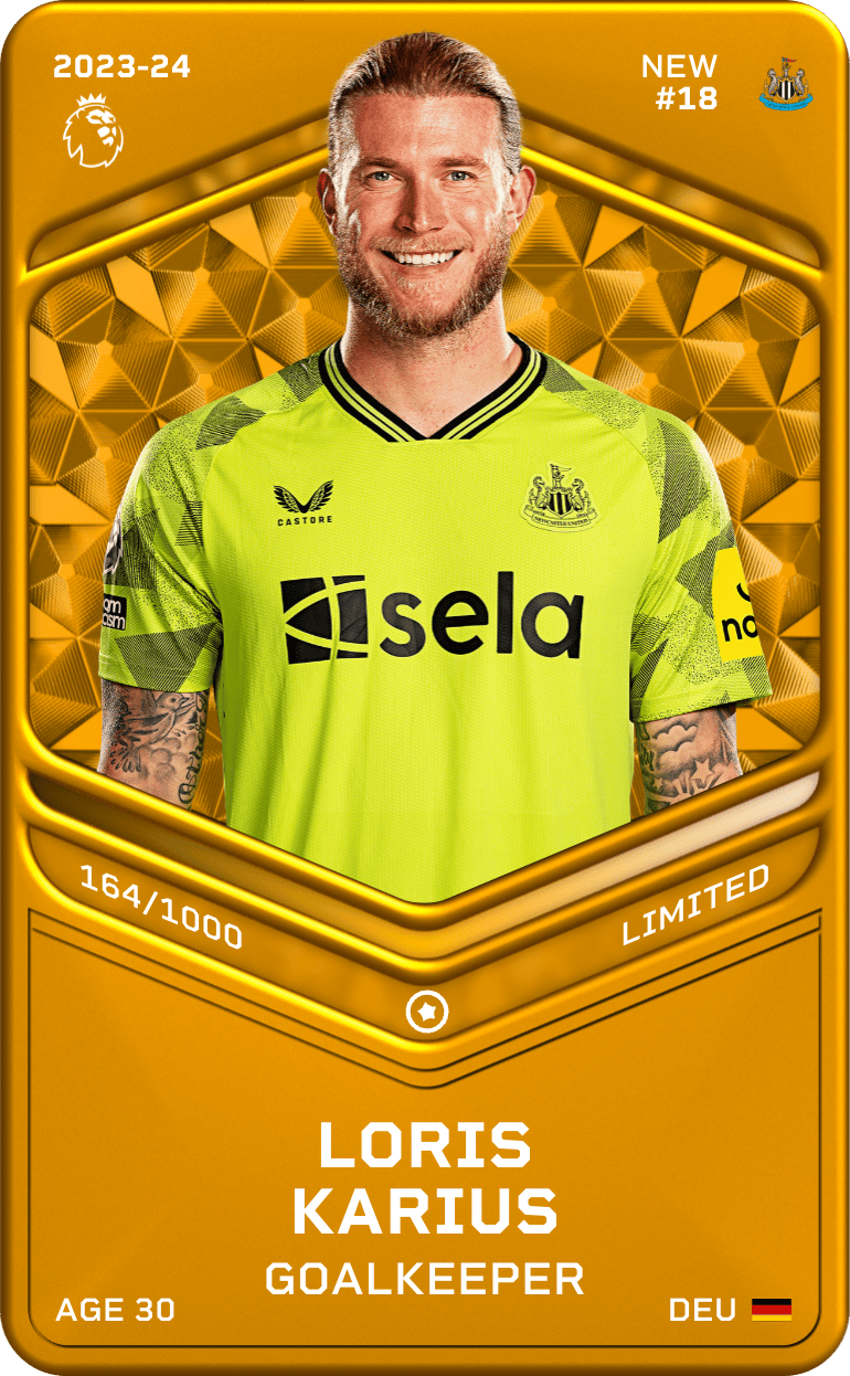 Loris Karius 2023-24 • Limited 164/1000