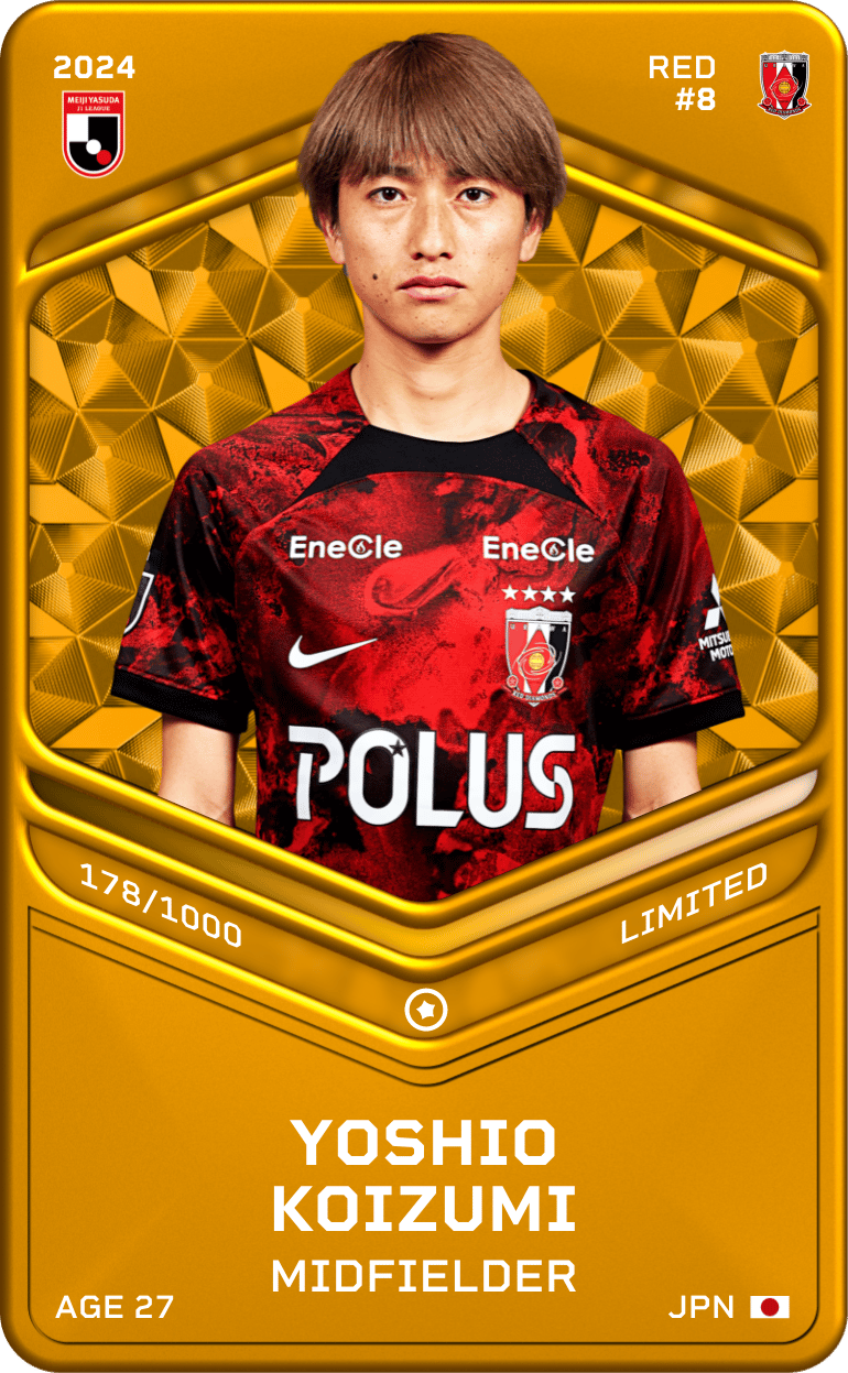 Yoshio Koizumi 2024-25 • Limited 178/1000