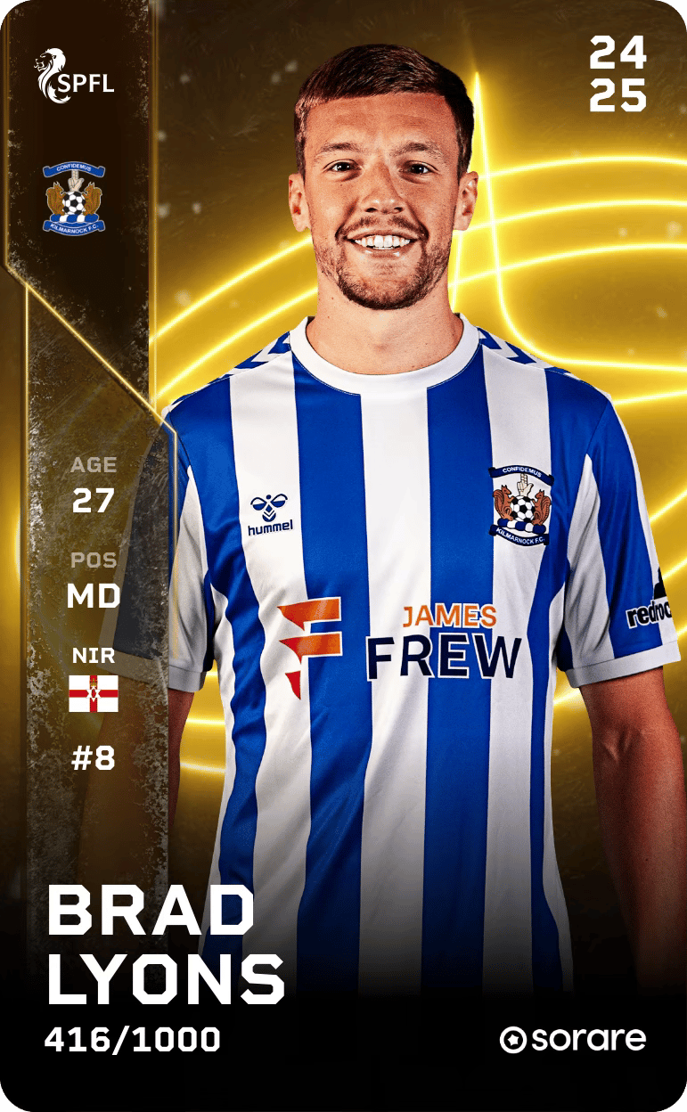 Brad Lyons 2024-25 • Limited 416/1000