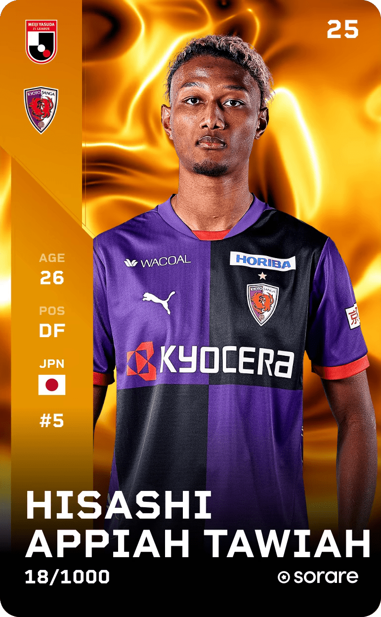 Hisashi Appiah Tawiah 2025-26 • Limited 18/1000