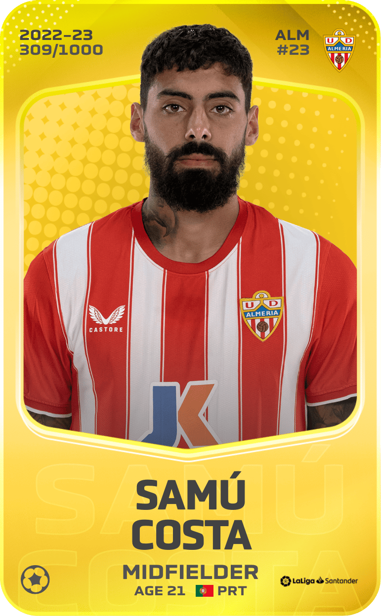 Samú Costa 2022-23 • Limited 309/1000