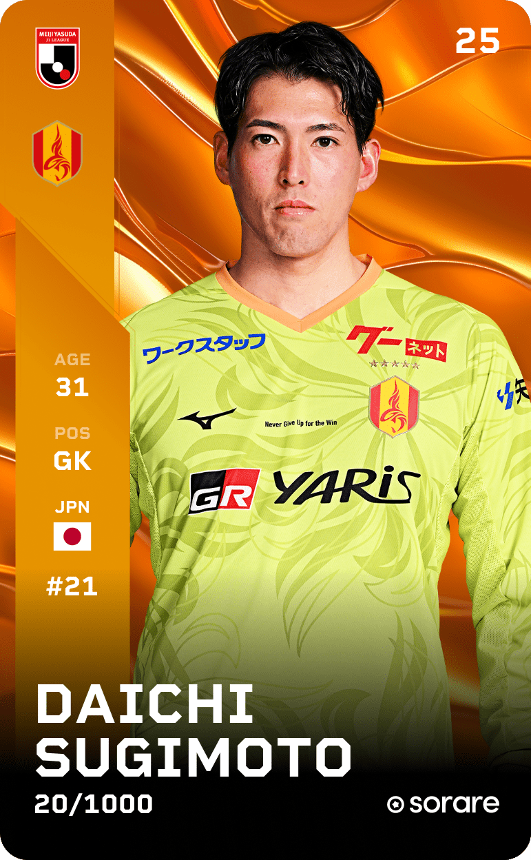 Daichi Sugimoto 2025-26 • Limited 20/1000
