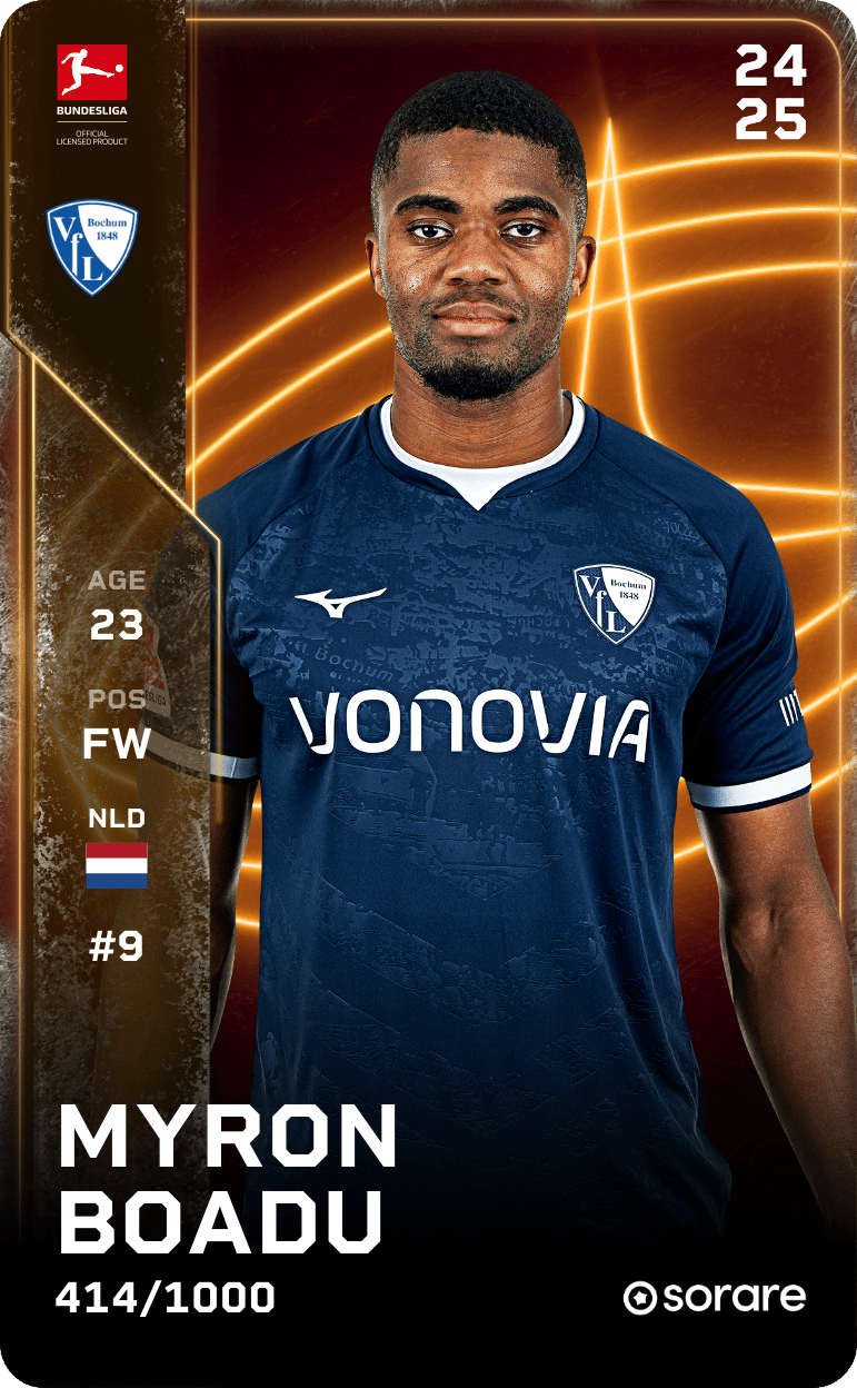Myron Boadu 2024-25 • Limited 414/1000