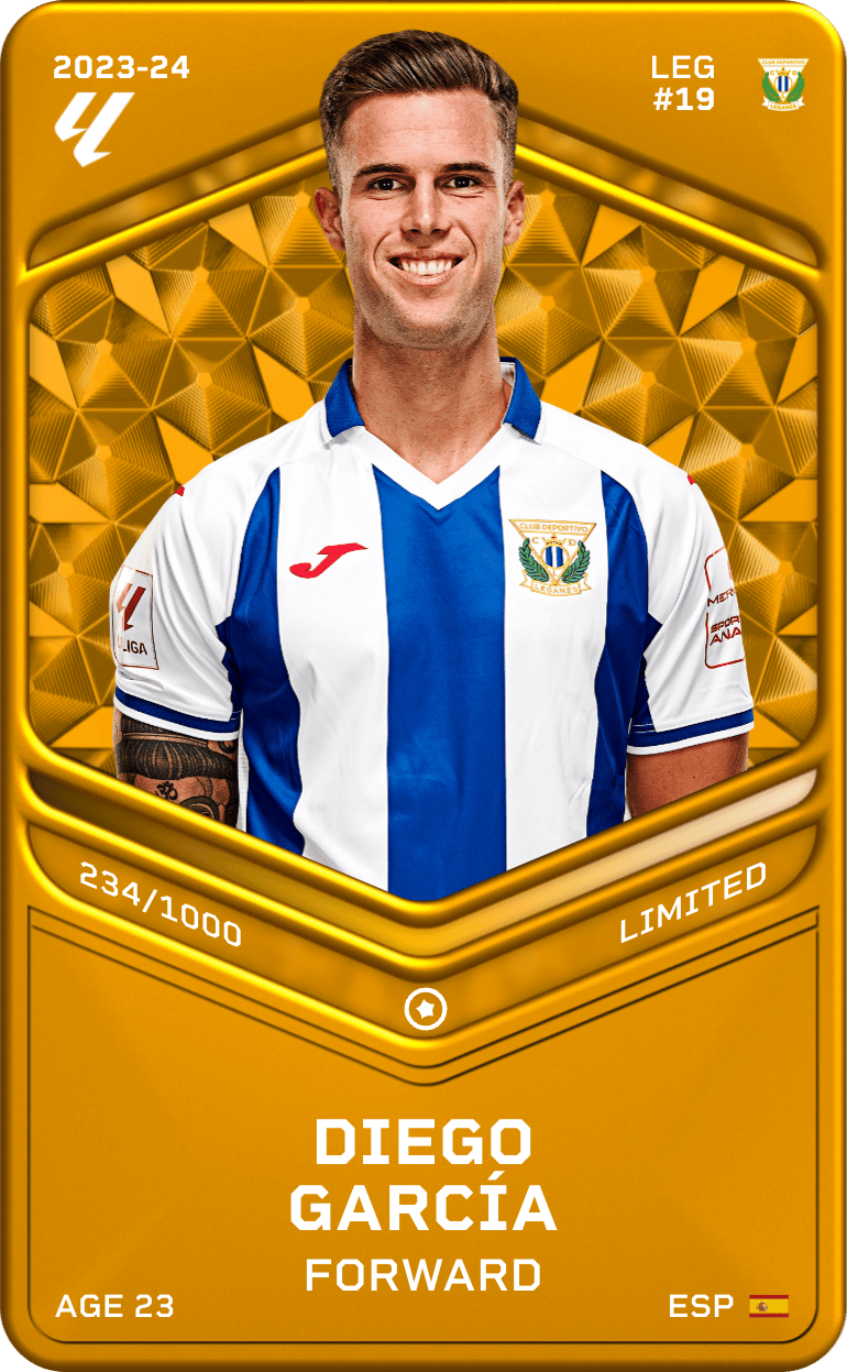 Diego García 2023-24 • Limited 234/1000
