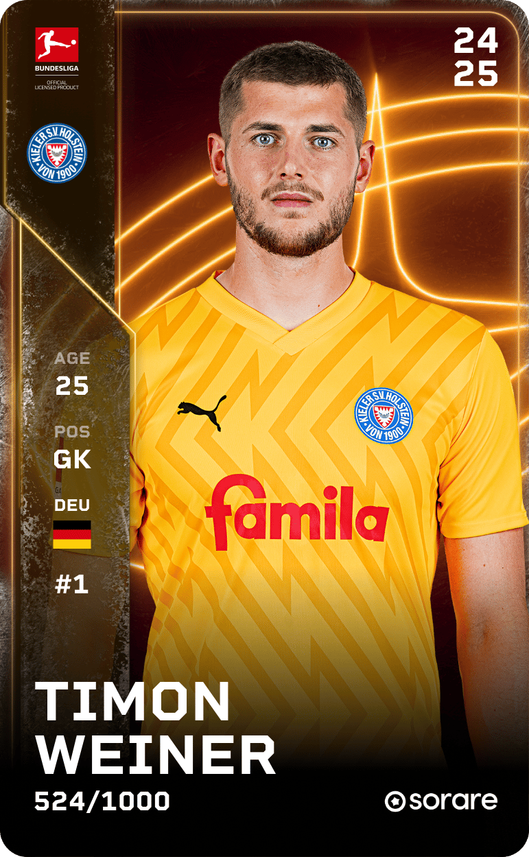 Timon Weiner 2024-25 • Limited 524/1000