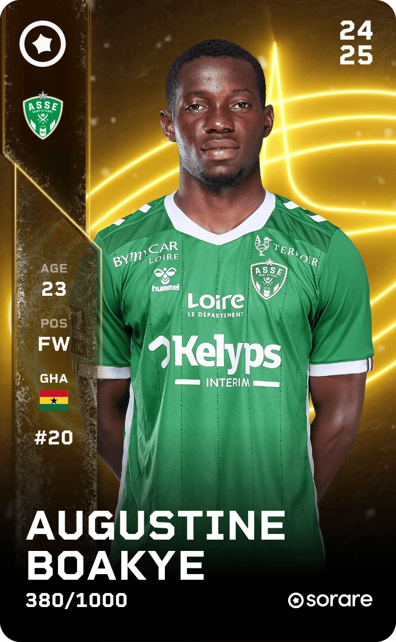 Augustine Boakye 2024-25 • Limited 380/1000