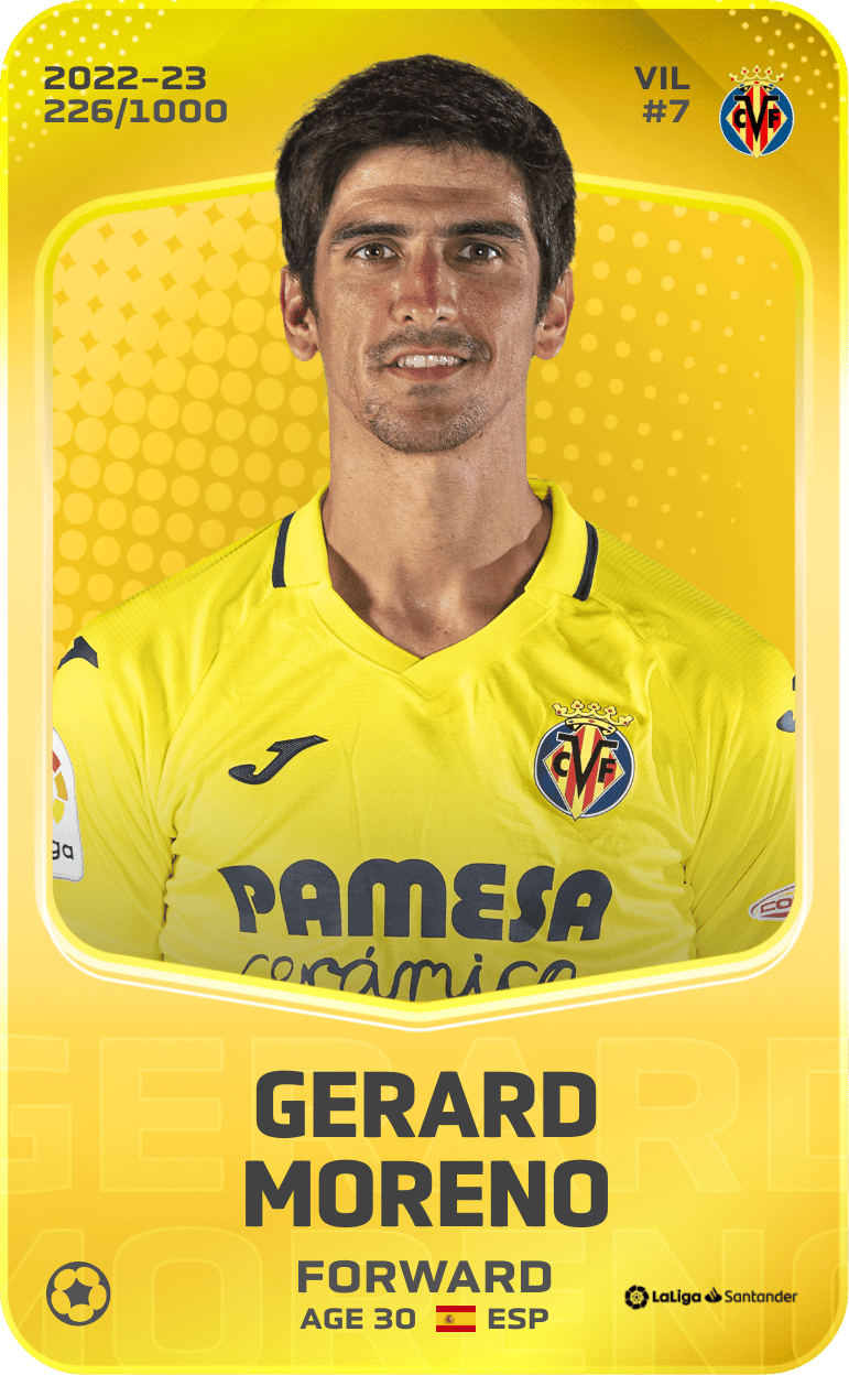 Gerard Moreno 2022-23 • Limited 226/1000
