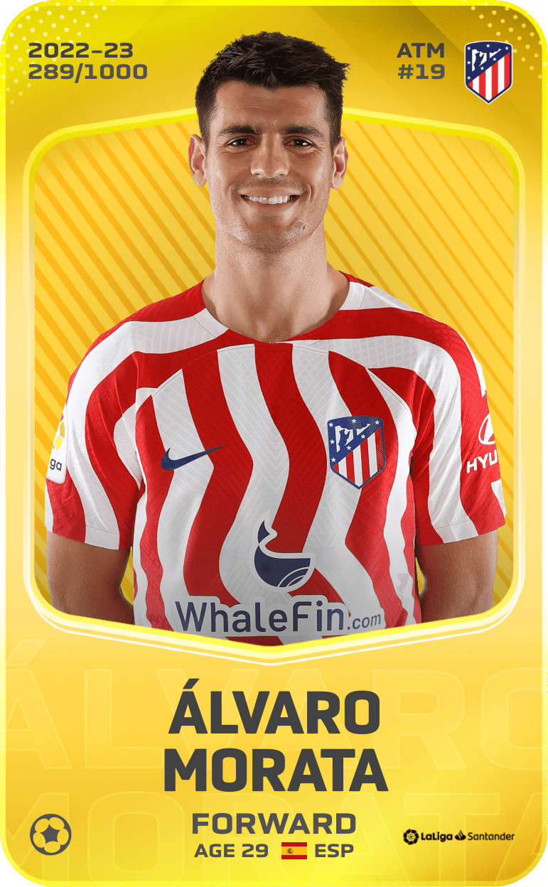 Álvaro Morata 2022-23 • Limited 289/1000