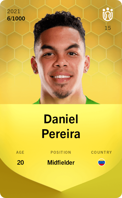 Daniel Pereira 2021-22 • Limited 6/1000