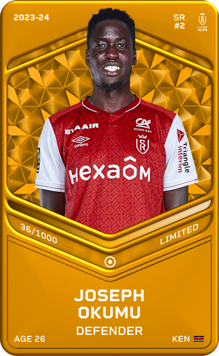 Joseph Okumu 2023-24 • Limited 36/1000