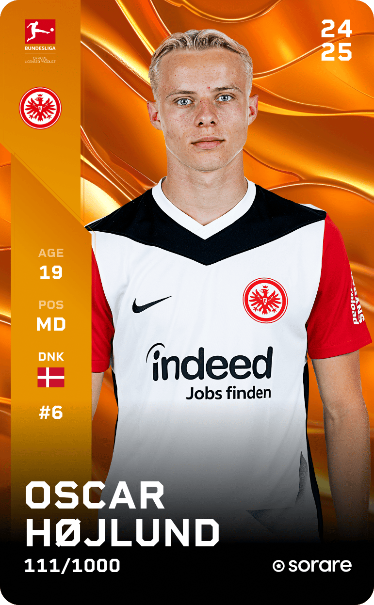 Oscar Højlund 2024-25 • Limited 111/1000