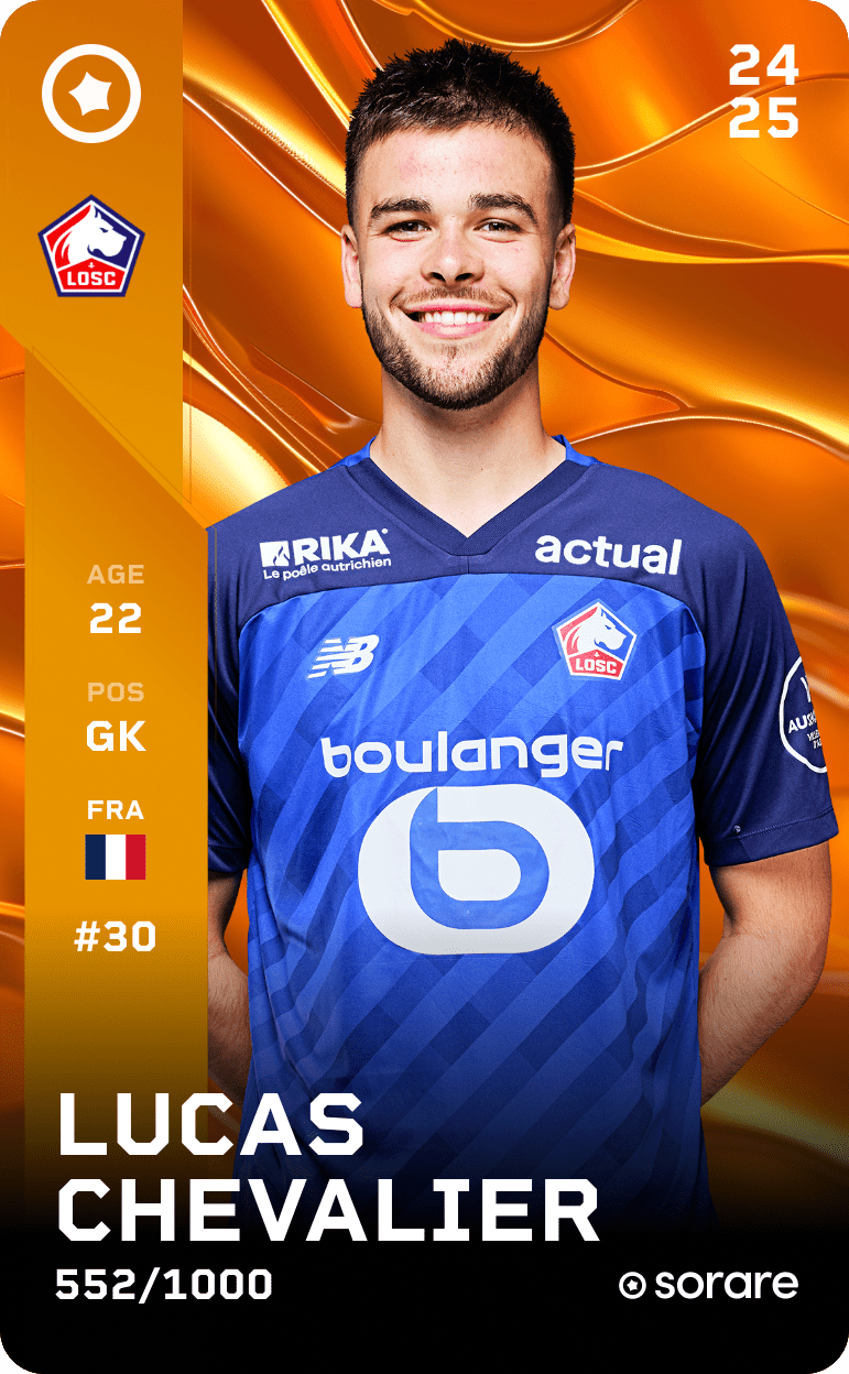 Lucas Chevalier 2024-25 • Limited 552/1000