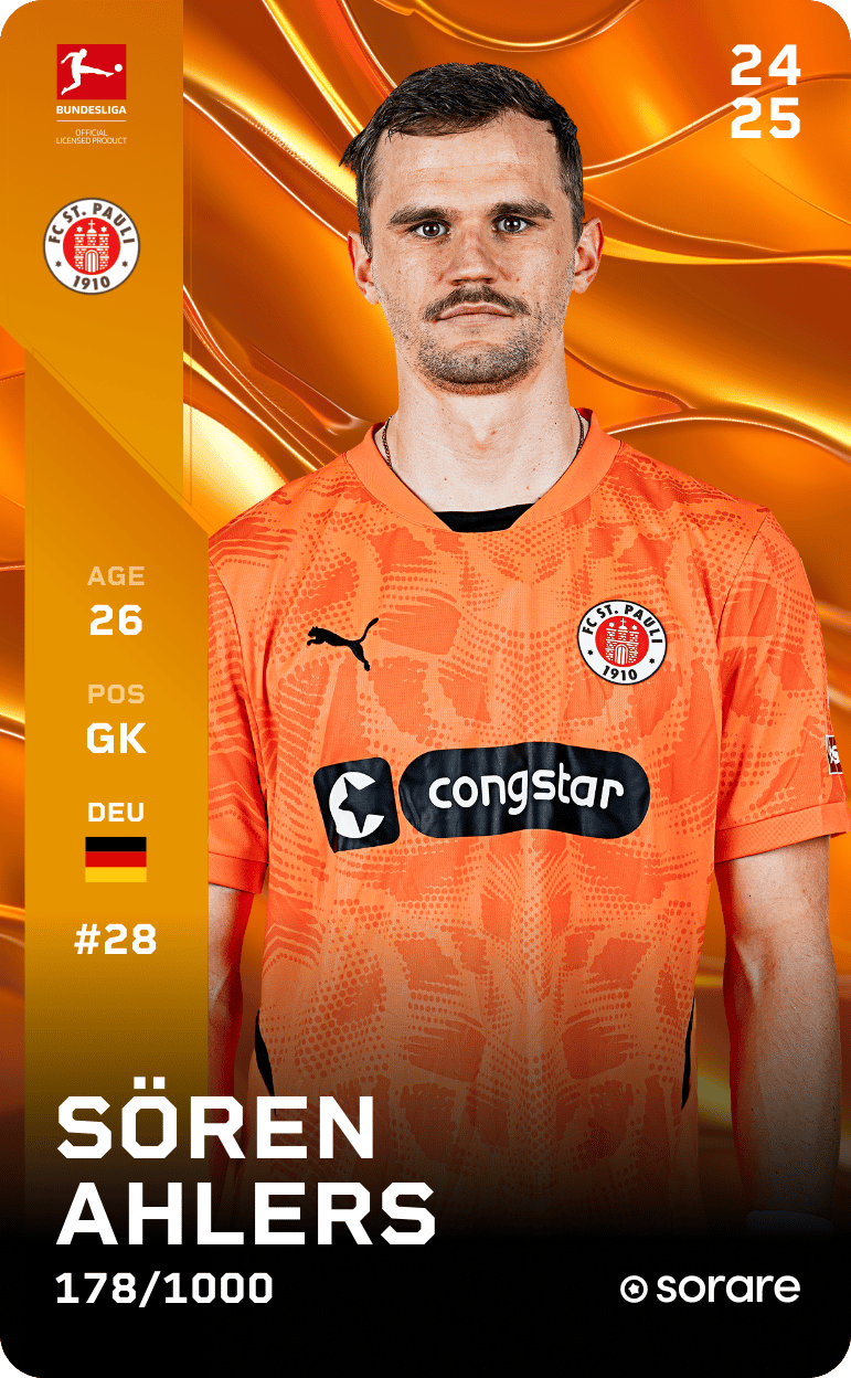 Sören Ahlers 2024-25 • Limited 178/1000