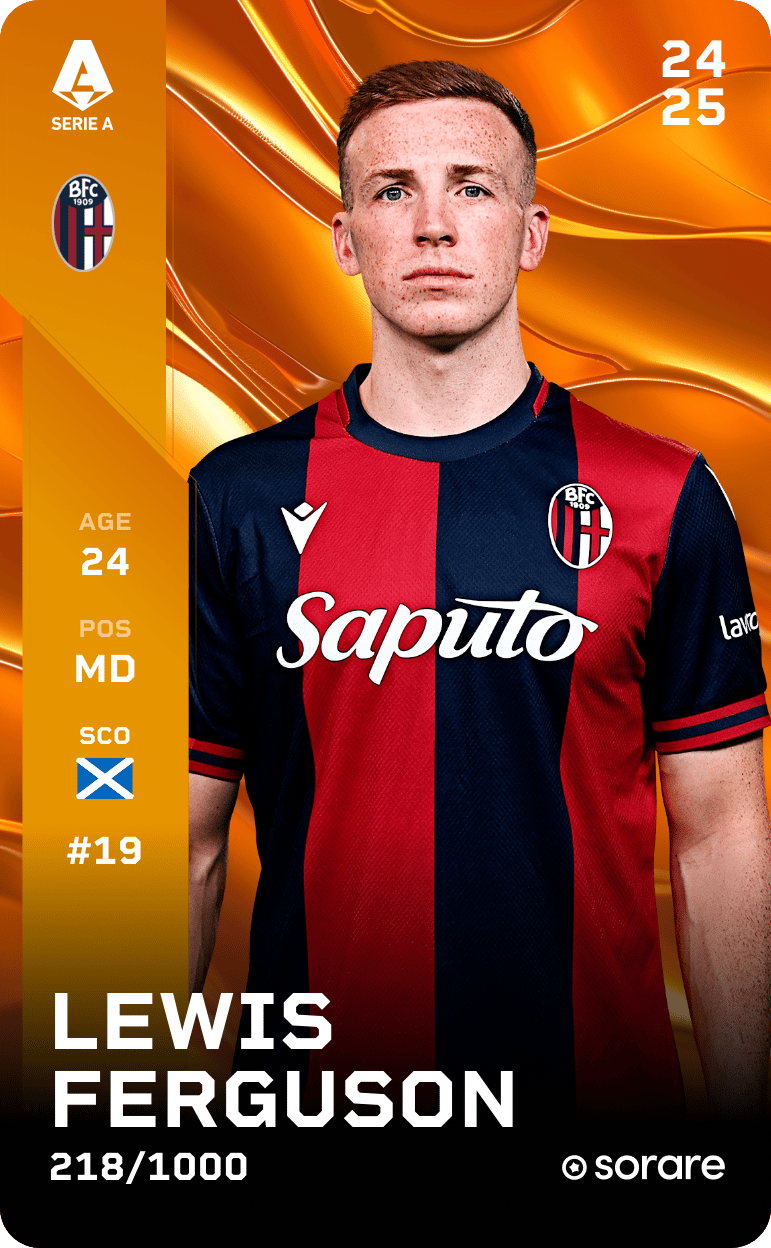 Lewis Ferguson 2024-25 • Limited 218/1000