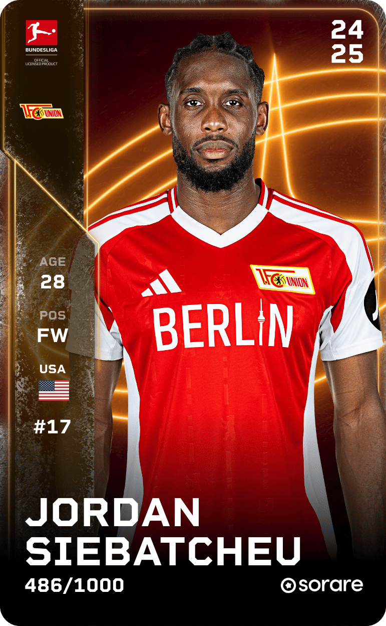 Jordan Siebatcheu 2024-25 • Limited 486/1000