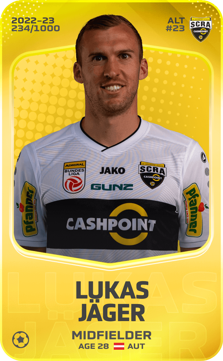 Lukas Jäger 2022-23 • Limited 234/1000