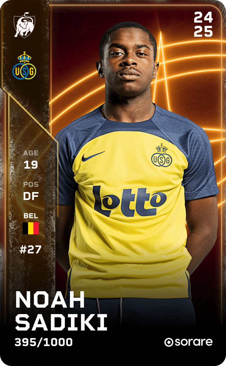 Noah Sadiki 2024-25 • Limited 395/1000