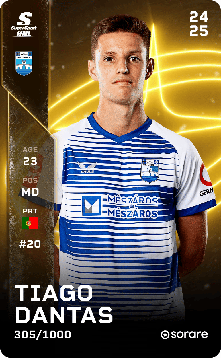 Tiago Dantas 2024-25 • Limited 305/1000