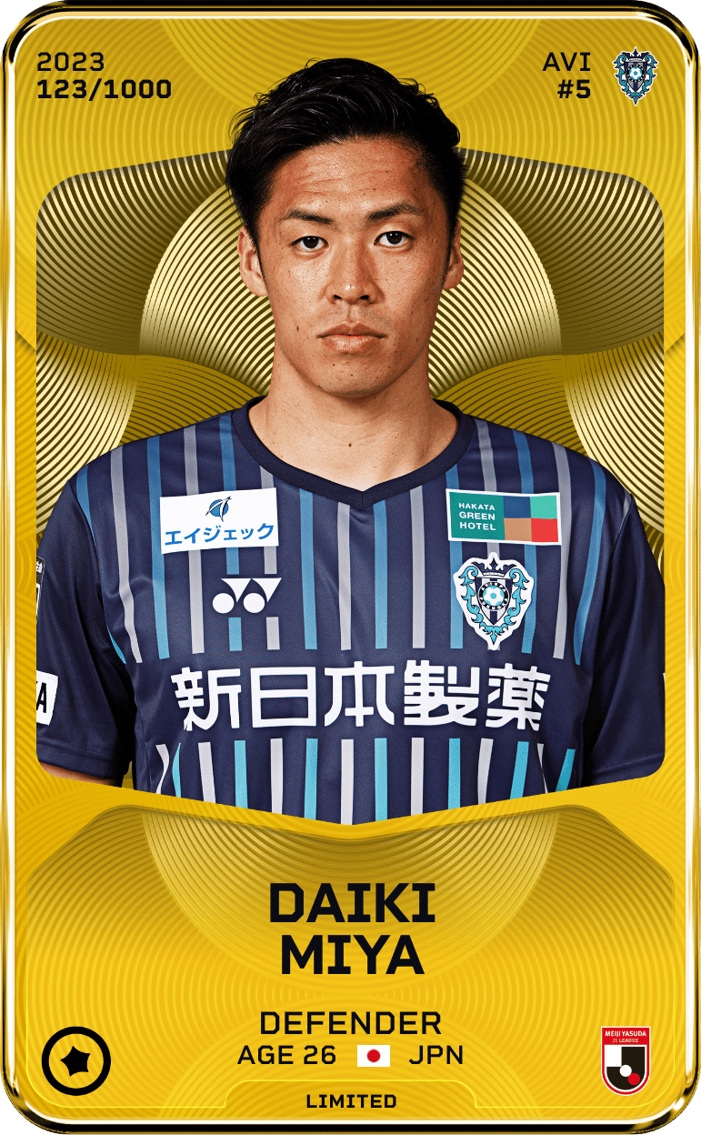 Daiki Miya 2023-24 • Limited 123/1000