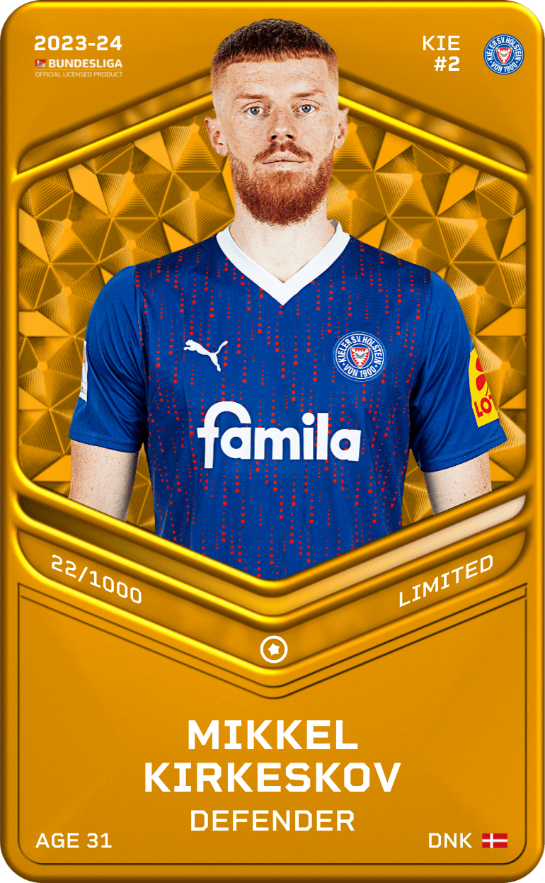 Mikkel Kirkeskov 2023-24 • Limited 22/1000