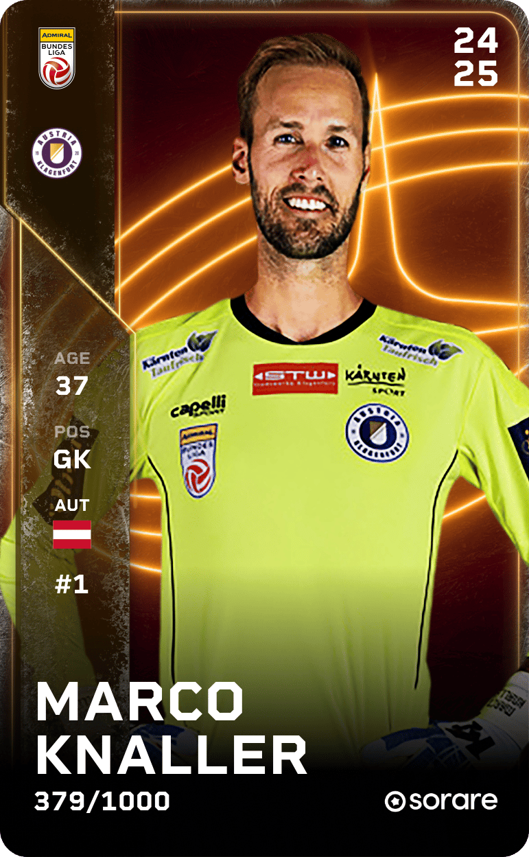 Marco Knaller 2024-25 • Limited 379/1000