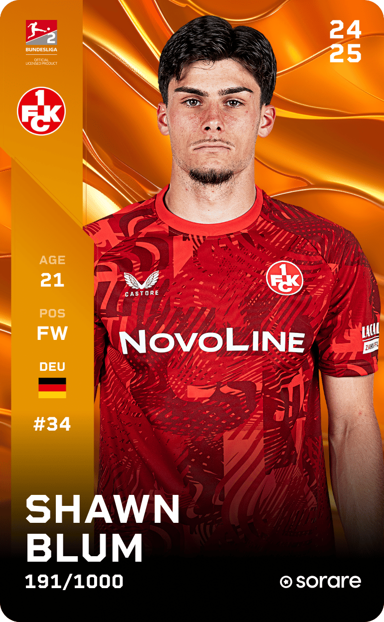 Shawn Blum 2024-25 • Limited 191/1000