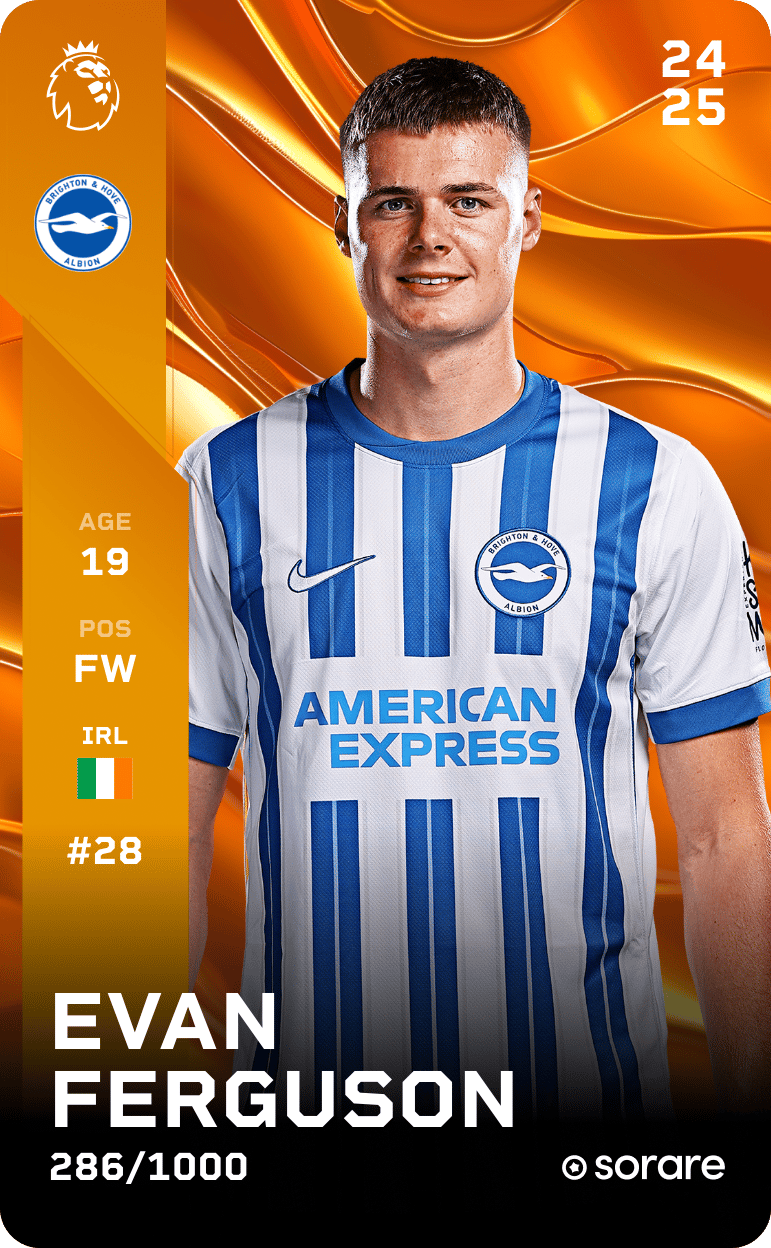 Evan Ferguson 2024-25 • Limited 286/1000