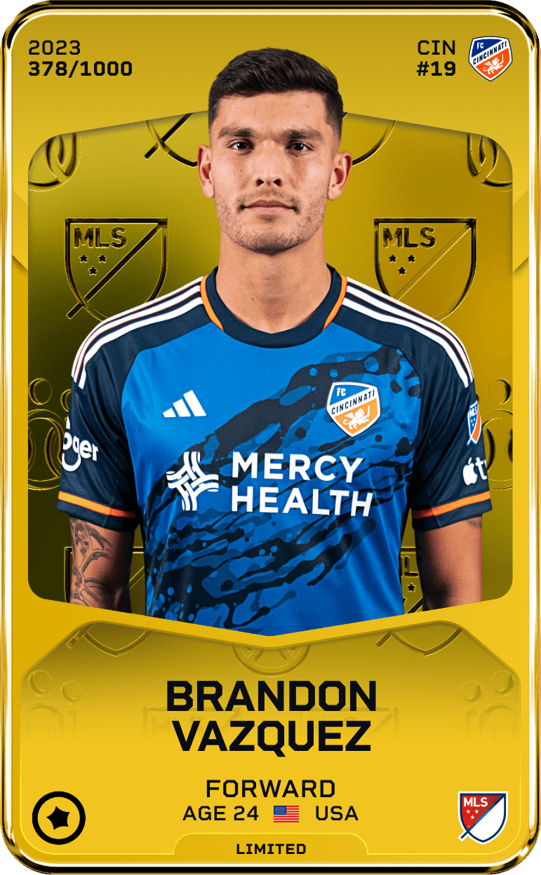 Brandon Vazquez 2023-24 • Limited 378/1000