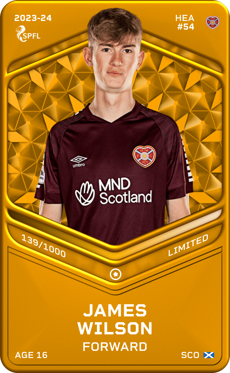 James Wilson 2023-24 • Limited 139/1000