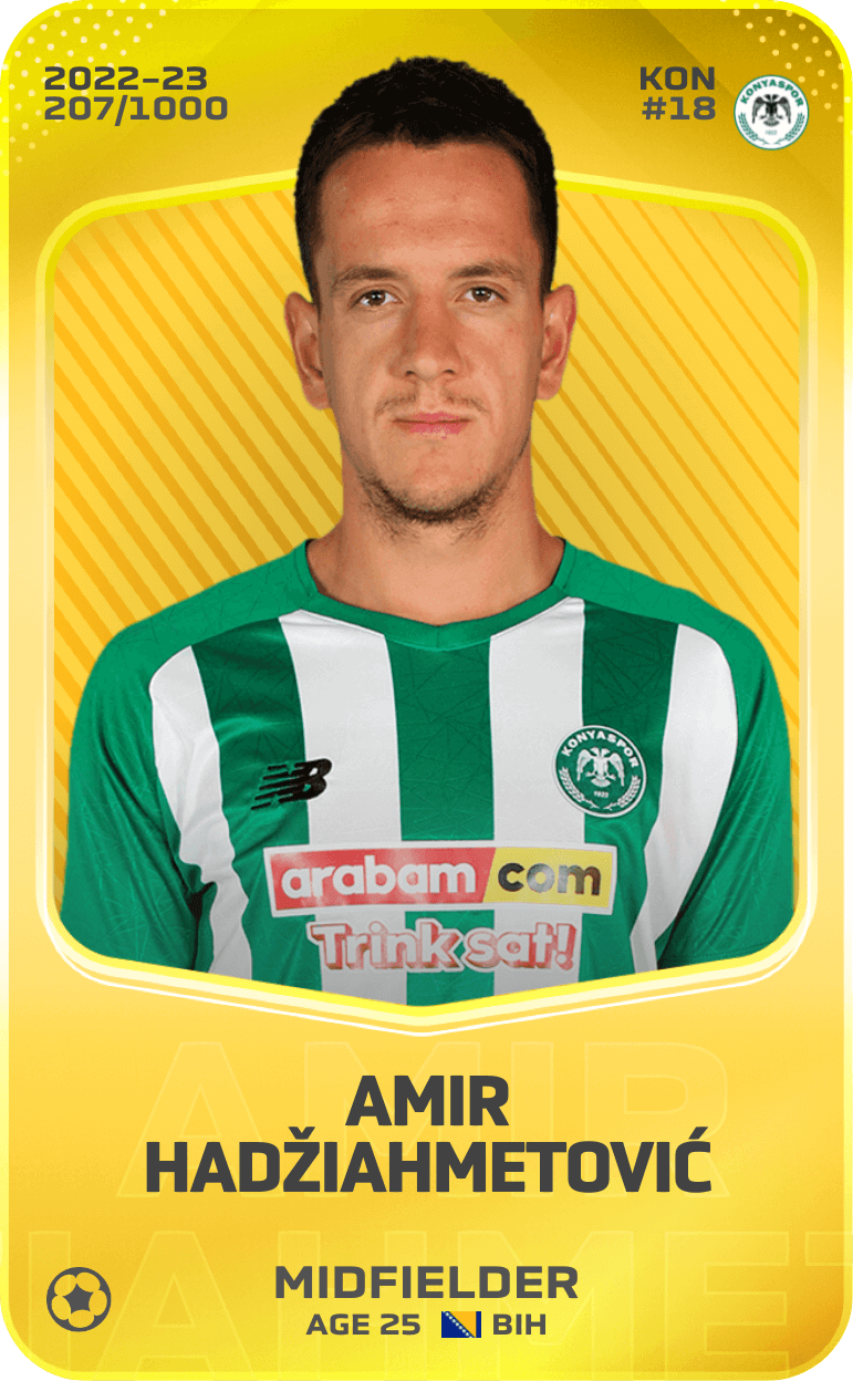 Amir Hadžiahmetović 2022-23 • Limited 207/1000