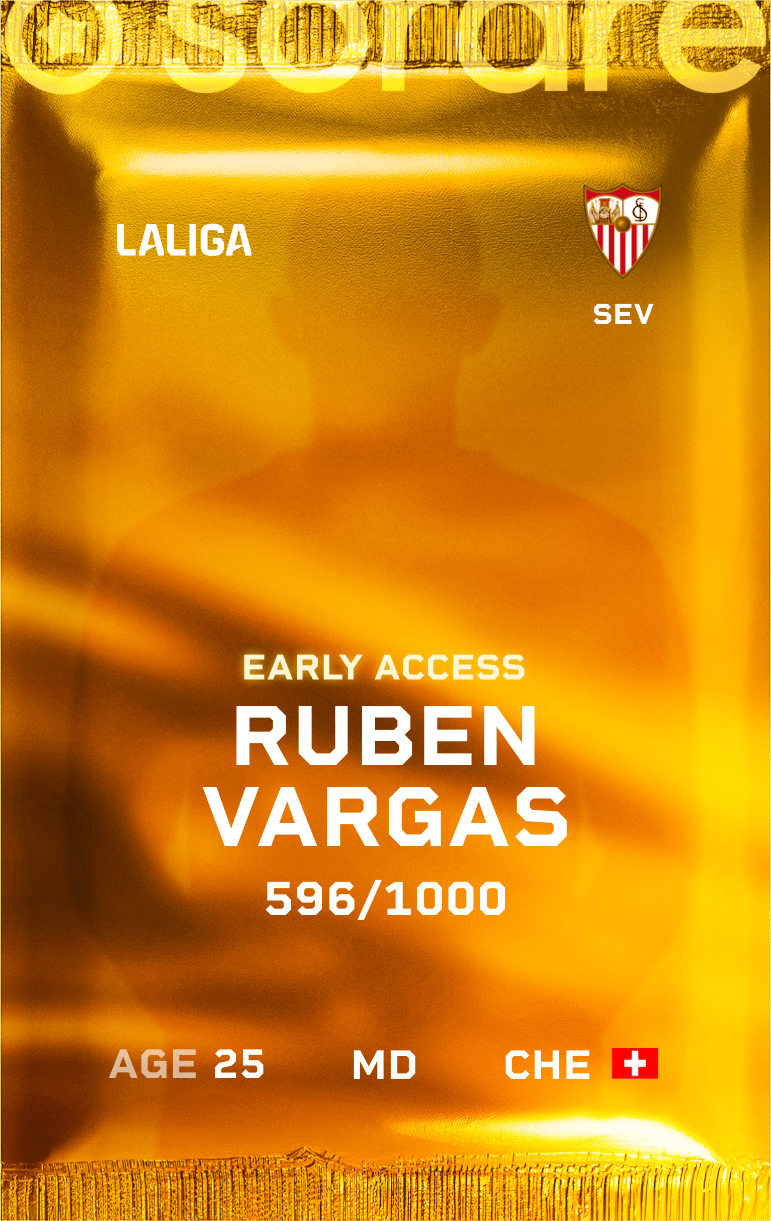 Ruben Vargas 2024-25 • Limited 596/1000