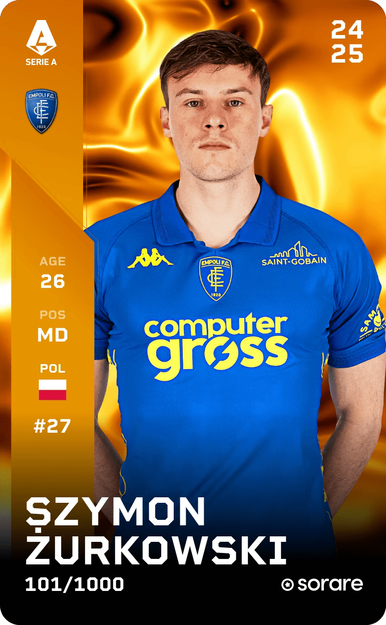 Szymon Żurkowski 2024-25 • Limited 101/1000