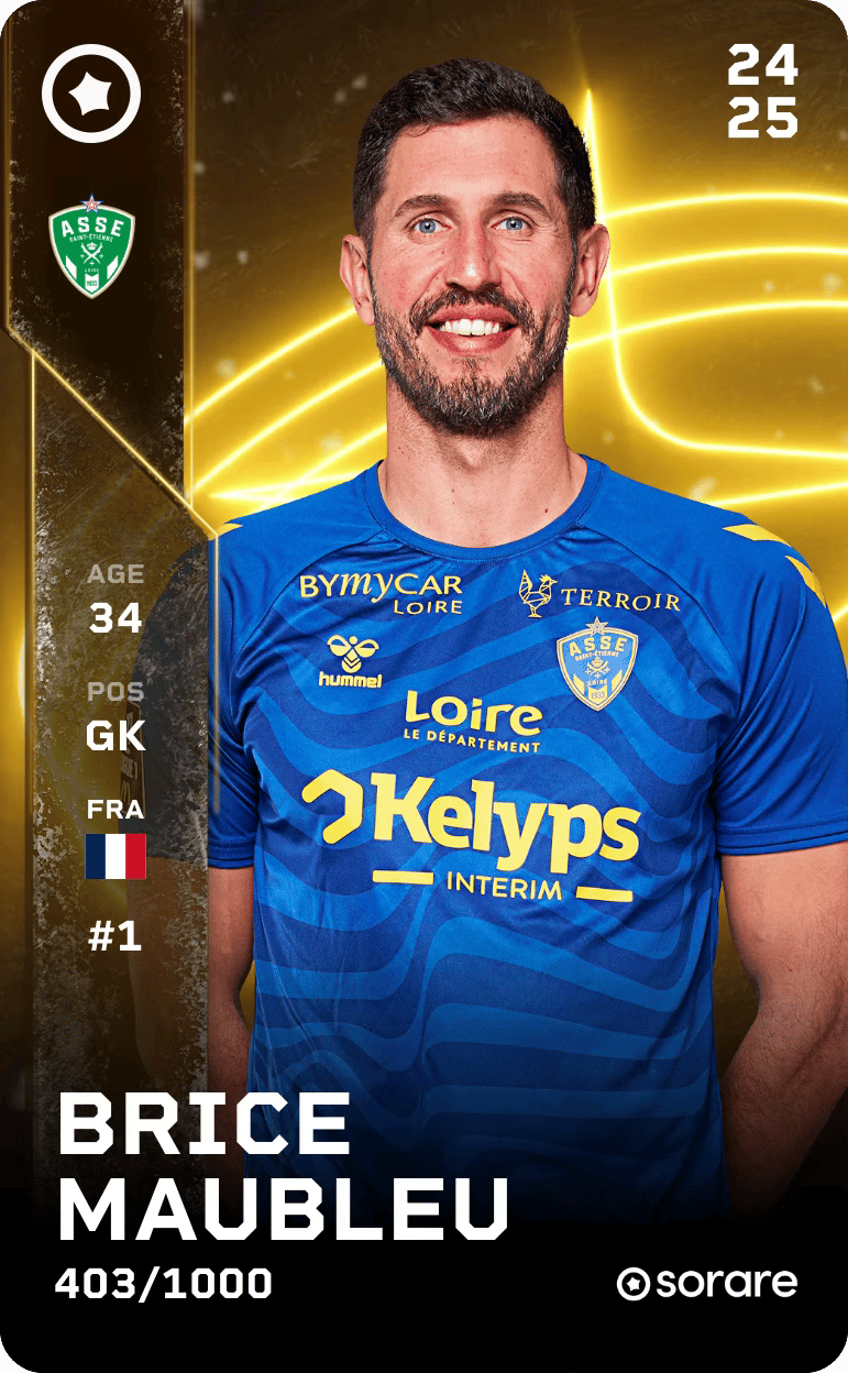 Brice Maubleu 2024-25 • Limited 403/1000