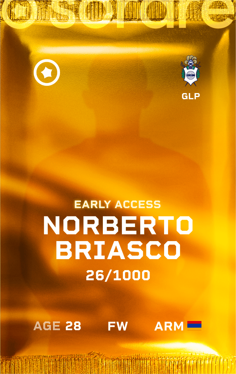 Norberto Briasco 2025-26 • Limited 26/1000