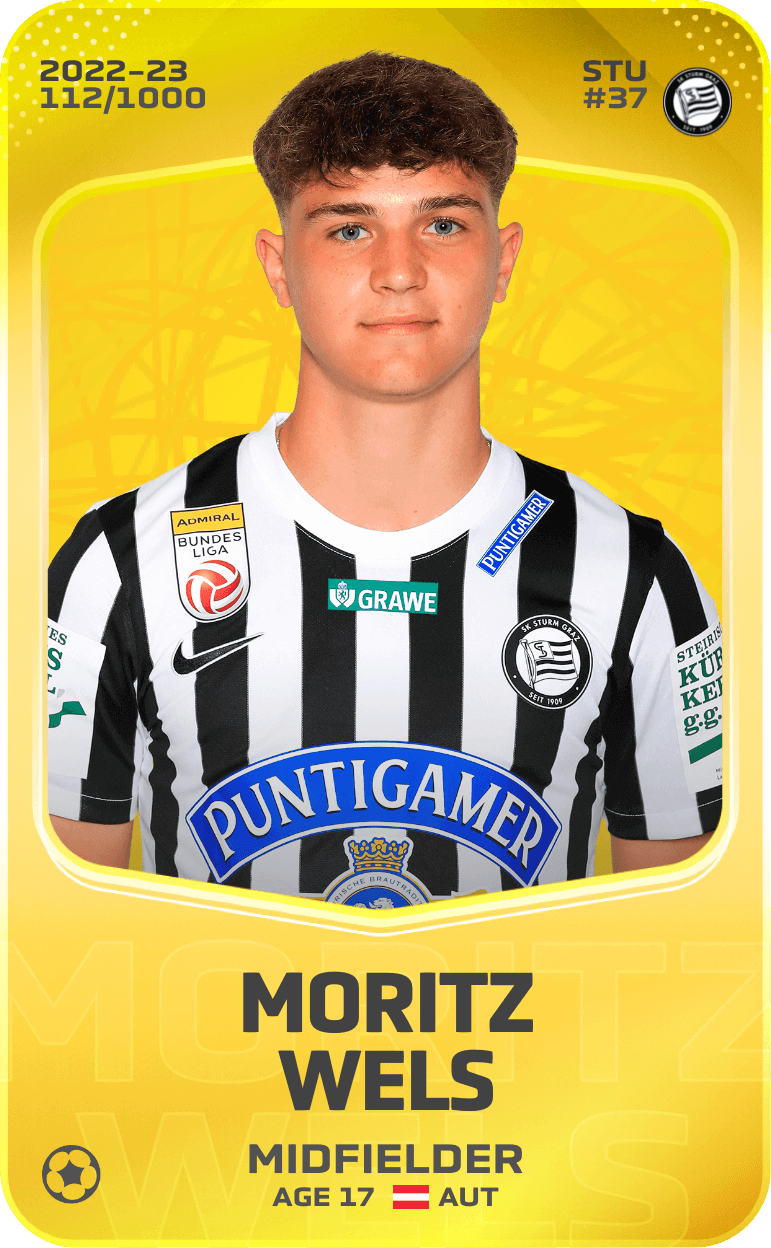 Moritz Wels 2022-23 • Limited 112/1000