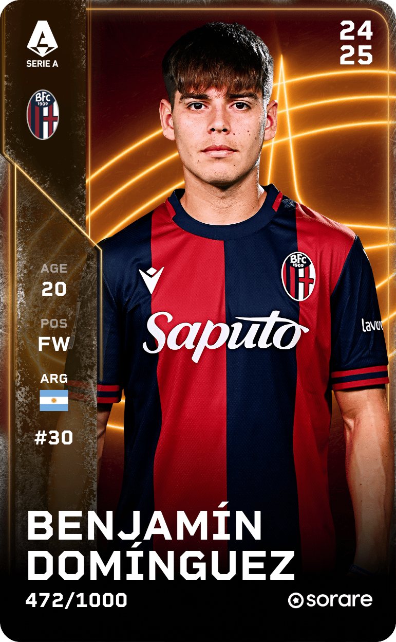 Benjamín Domínguez 2024-25 • Limited 472/1000