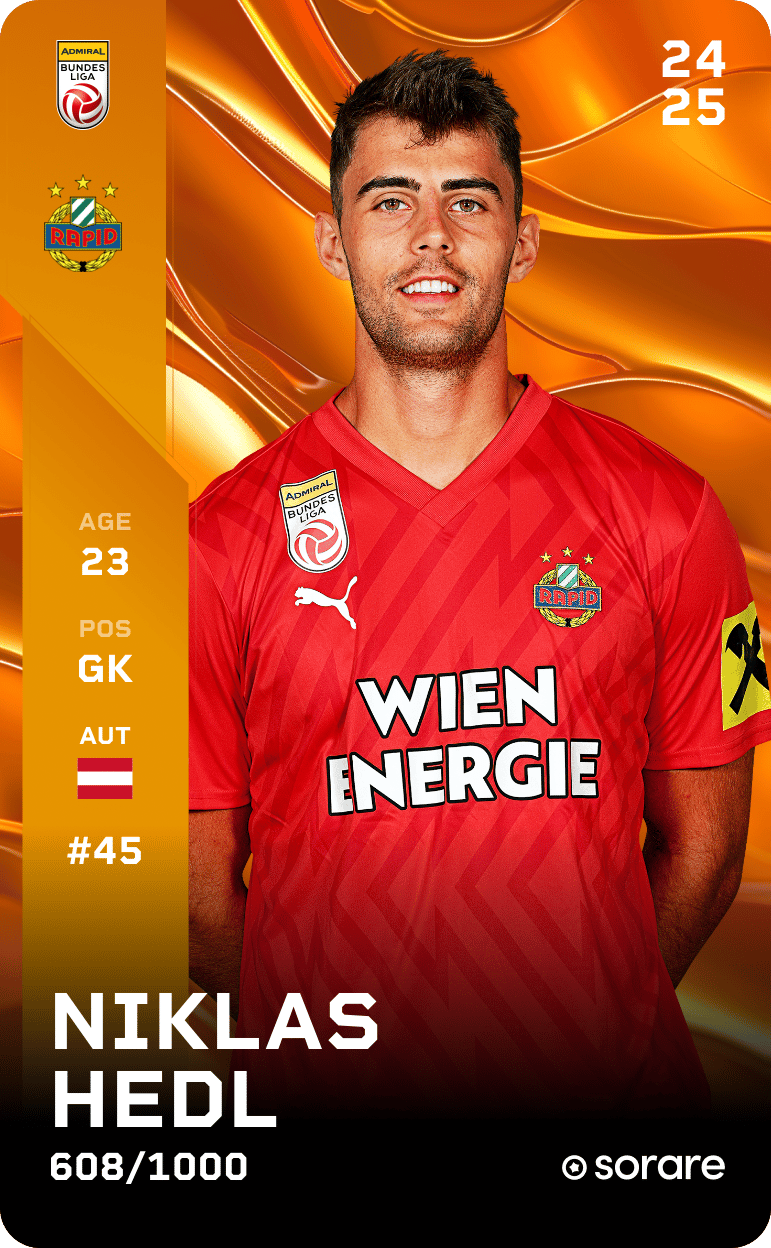 Niklas Hedl 2024-25 • Limited 608/1000