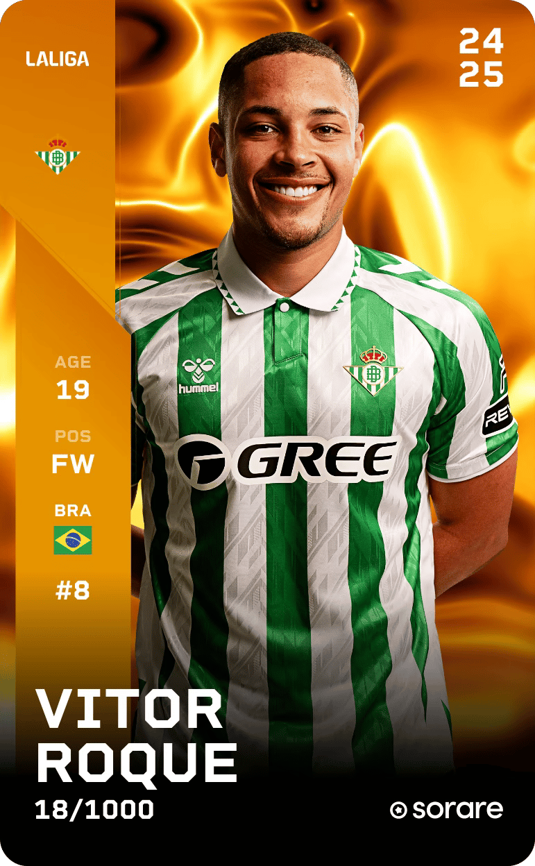 Vitor Roque 2024-25 • Limited 18/1000