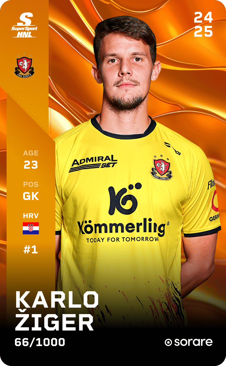 Karlo Žiger 2024-25 • Limited 66/1000