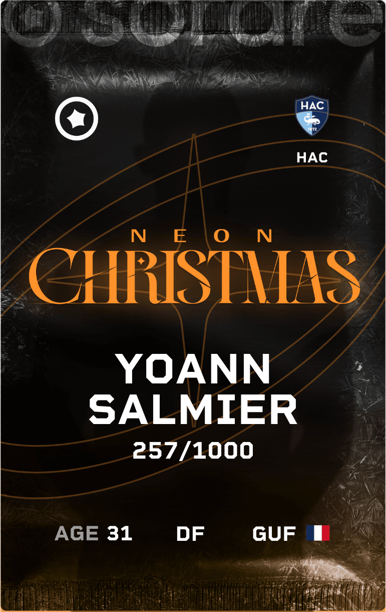 Yoann Salmier 2024-25 • Limited 257/1000