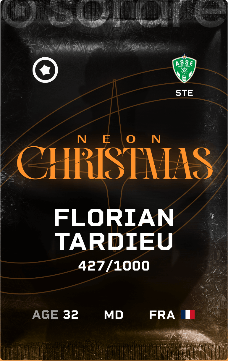 Florian Tardieu 2024-25 • Limited 427/1000