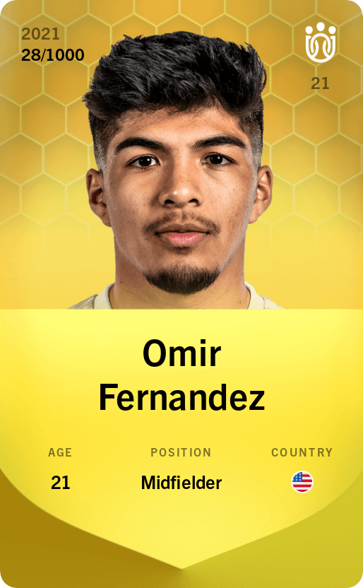 Omir Fernandez 2021-22 • Limited 28/1000