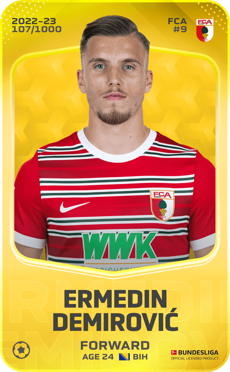 Ermedin Demirović 2022-23 • Limited 107/1000