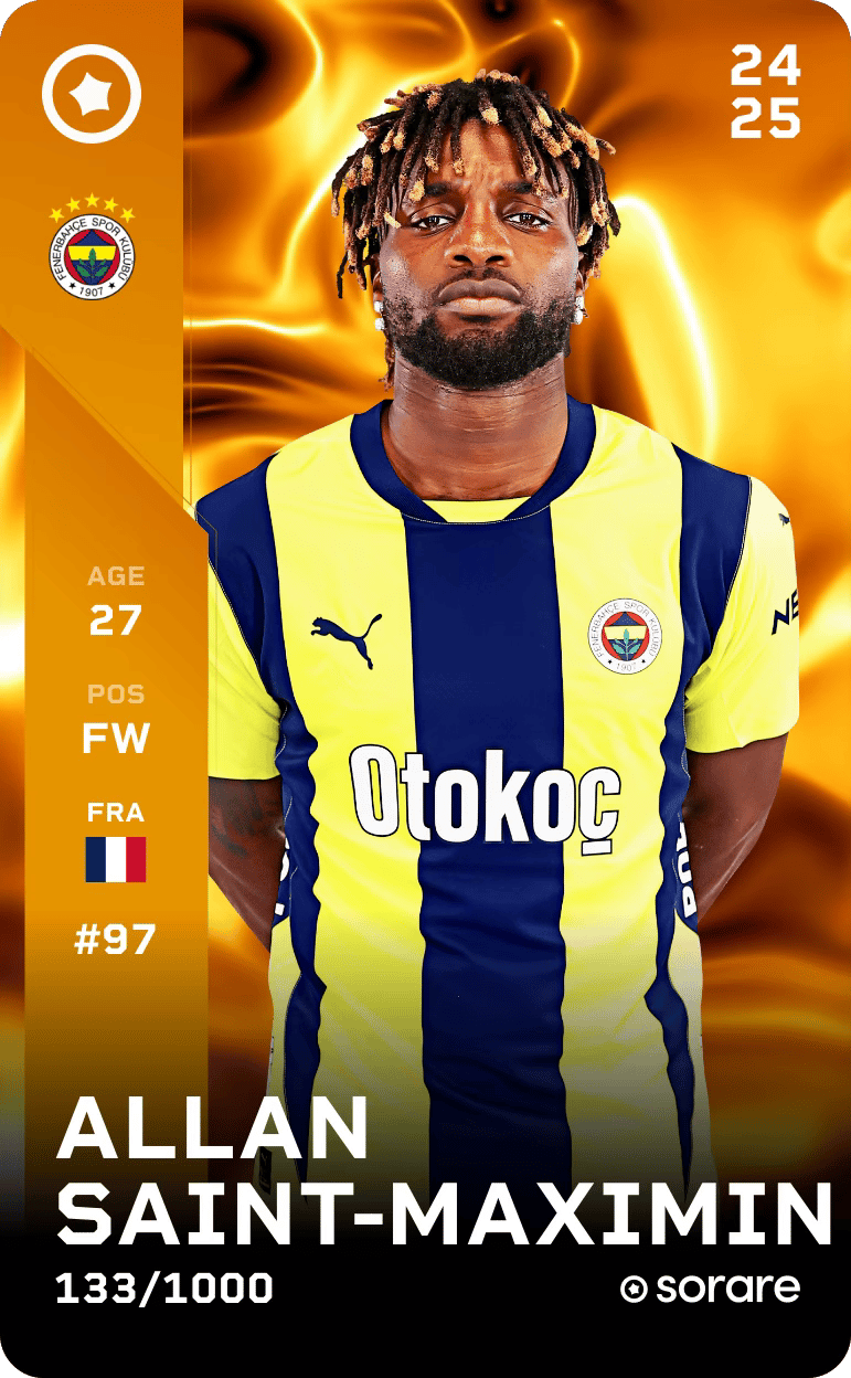 Allan Saint-Maximin 2024-25 • Limited 133/1000