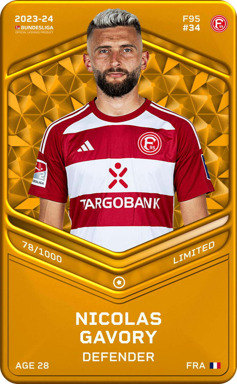 Nicolas Gavory 2023-24 • Limited 78/1000