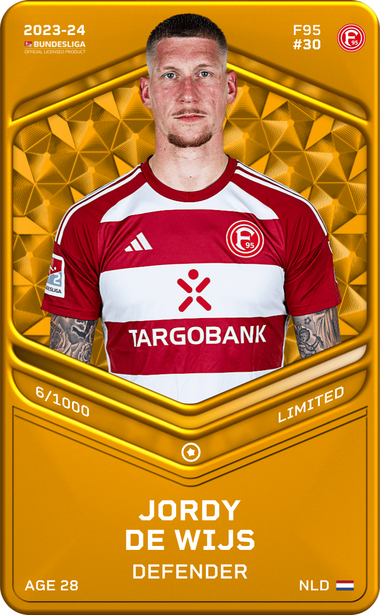 Jordy de Wijs 2023-24 • Limited 6/1000