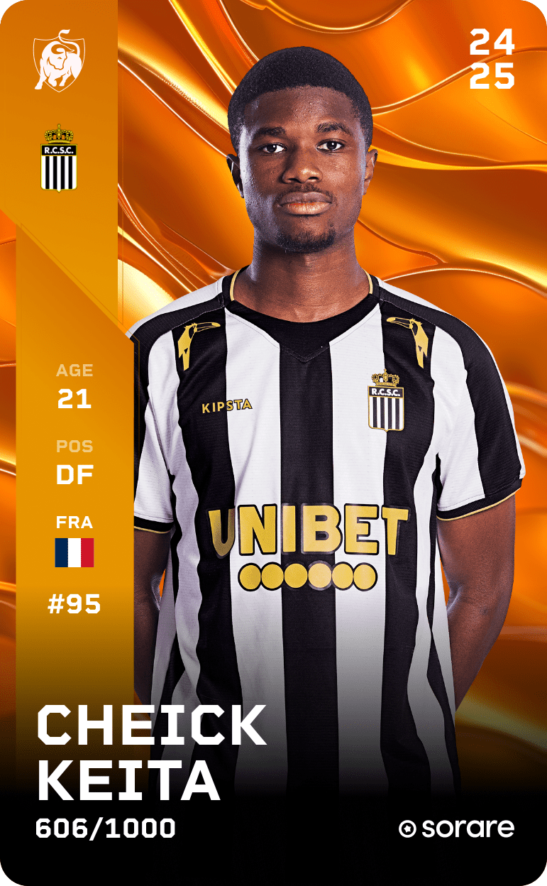 Cheick Keita 2024-25 • Limited 606/1000