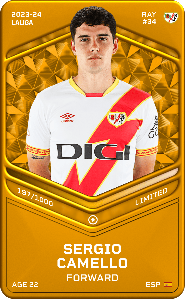 Sergio Camello 2023-24 • Limited 197/1000
